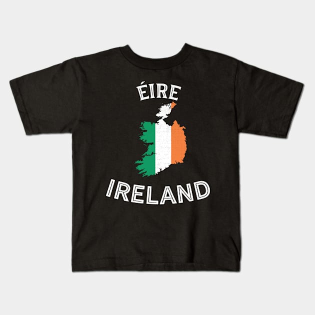 Ireland Kids T-Shirt by phenomad